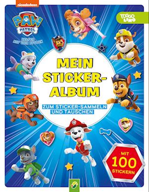 Cover for PAW Patrol Mein Stickeralbum mit 100 Stickern (Book) (2022)