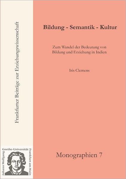 Cover for Iris Clemens · Bildung - Semantik - Kultur (Paperback Bog) [German edition] (2008)