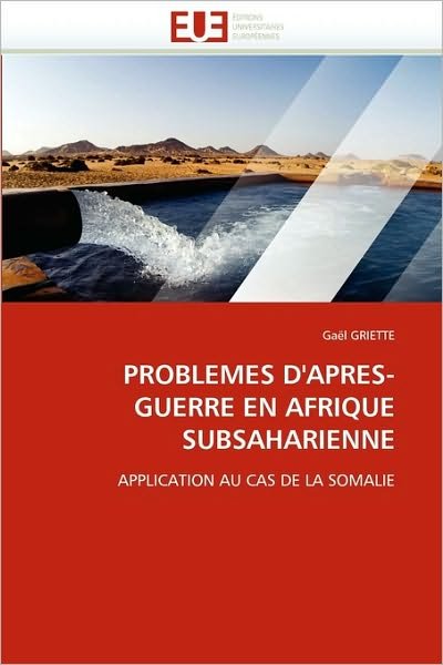 Cover for Gaël Griette · Problemes D'apres-guerre en Afrique Subsaharienne: Application Au Cas De La Somalie (Paperback Bog) [French edition] (2018)