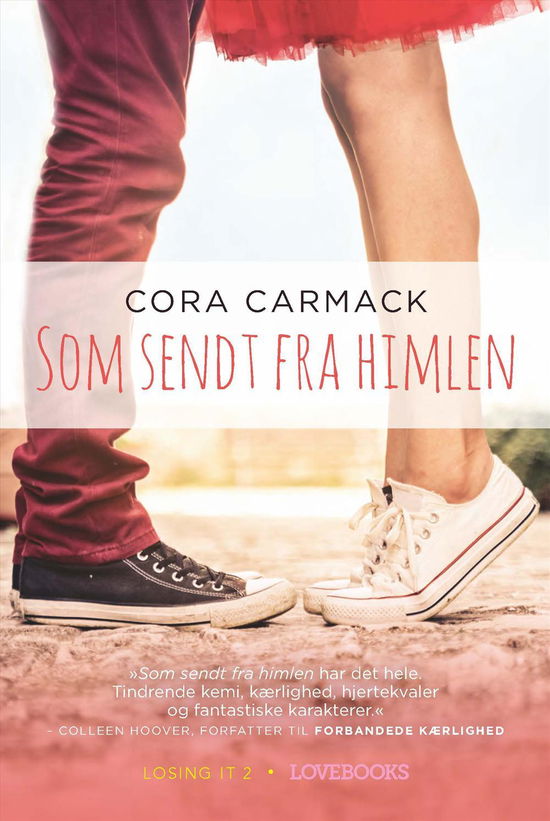 Cover for Cora Carmack · Som sendt fra himlen (Sewn Spine Book) [1st edition] (2016)