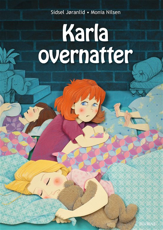 Cover for Sidsel Jøranlid · Karla overnatter (Hardcover Book) [1.º edición] (2018)