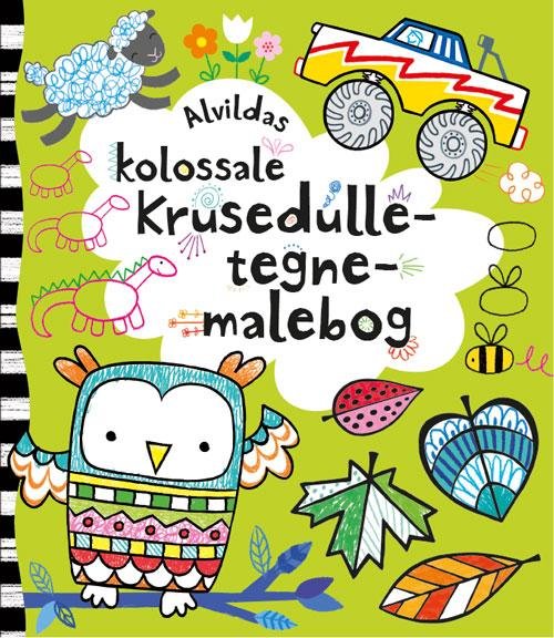 Alvildas kolossale krusedulle-tegne-malebog -  - Bøger - Forlaget Alvilda - 9788771058918 - 7. juli 2015