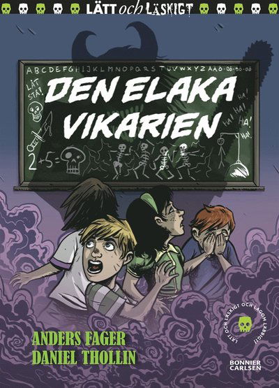 Cover for Anders Fager · Den elaka vikarien (PDF) (2016)