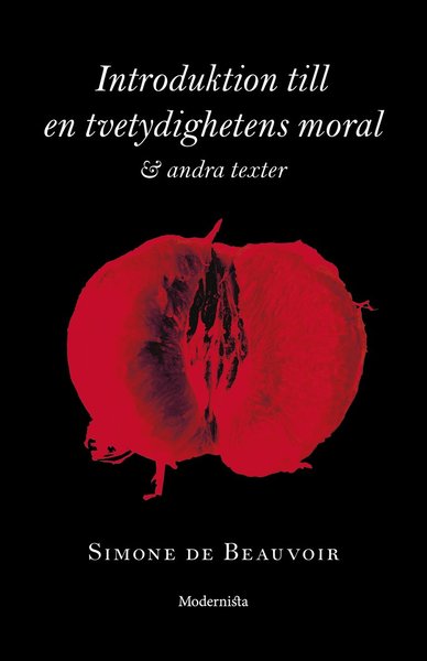 Cover for Simone de Beauvoir · Introduktion till en tvetydighetens moral och andra texter (Hardcover Book) (2019)