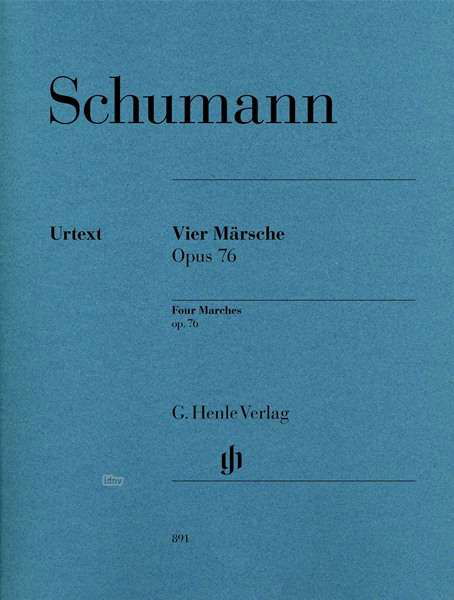 4 Märsche op.76,Kl.HN891 - R. Schumann - Bøger -  - 9790201808918 - 