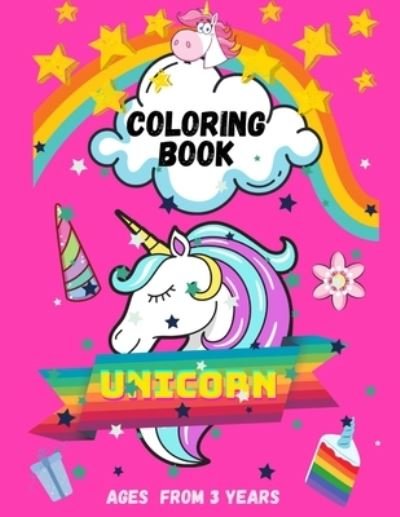 Unicorn Coloring Book - Unicorn Coloring - Libros - Independently Published - 9798720363918 - 11 de marzo de 2021