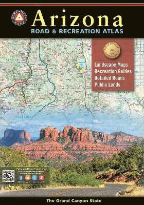 Cover for Benchmark Maps · Arizona Road and Recreation Atlas (Spiralbok) (2024)