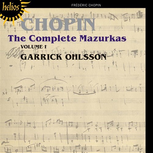 Cover for Chopin / Ohlsson · Complete Mazurkas 1 (CD) (2010)