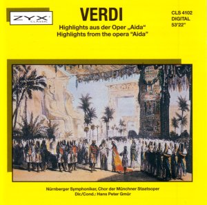 Cover for Verdi · Aida Highlights (CD) (1995)