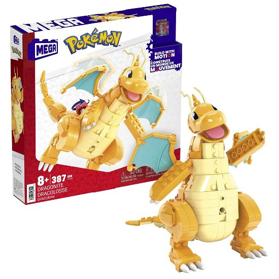Pokemon Dragonite - Mega Bloks Pokemon - Produtos - ABGEE - 0194735107919 - 17 de março de 2023