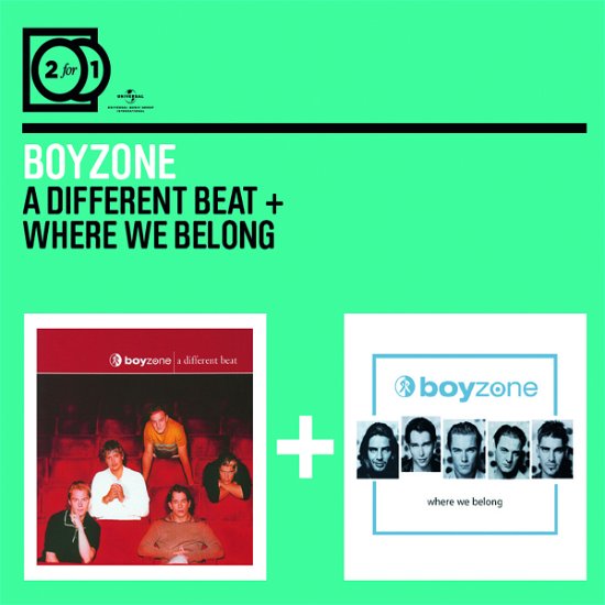 Cover for Boyzone · A Different Beat / Where We Belong (CD) (2010)