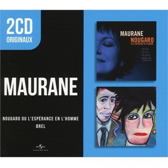 Cover for Maurane · Nougaro Ou L'esperance... / Brel (CD) (2020)