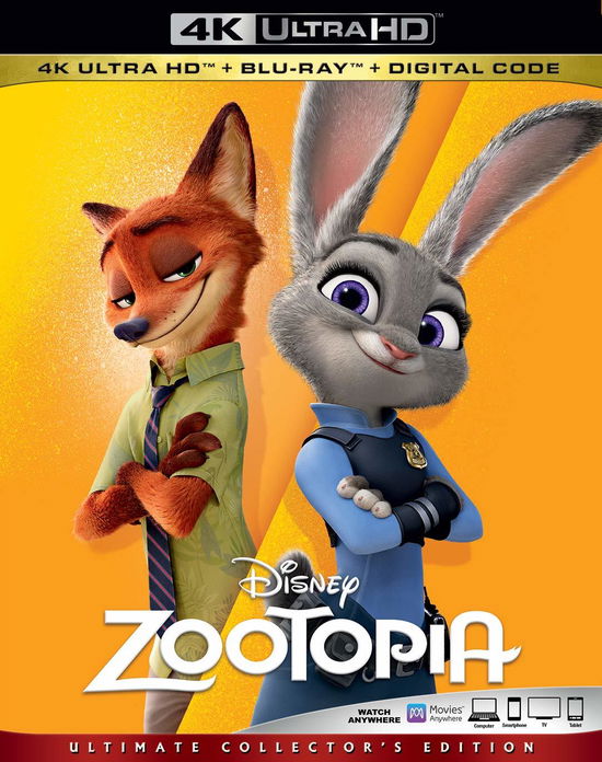 Cover for Zootopia (4K UHD Blu-ray) (2019)