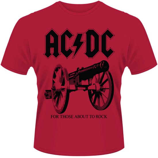 Cover for AC/DC · For Those About.. Red (T-shirt) [size S] (2015)