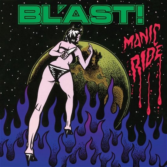 Cover for Bl'ast · Take The Manic Ride (LP) [Coloured edition] (2023)