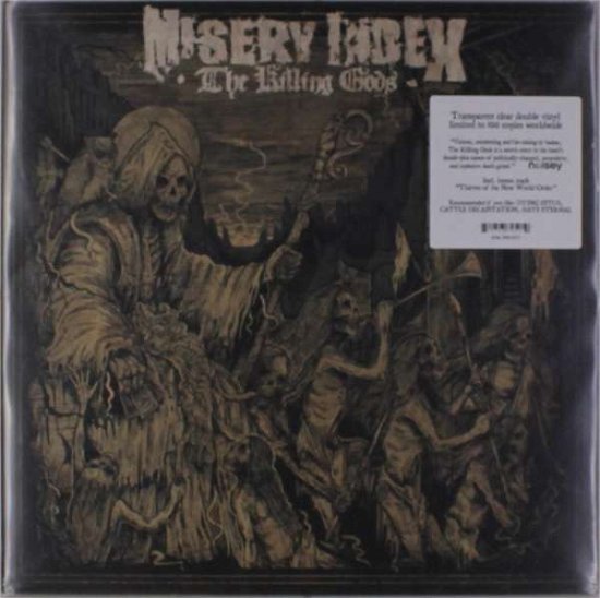 Cover for Misery Index · The Killing Gods (Limited Edition) (Transparent Clear Vinyl) (LP) [Limited edition] (2017)