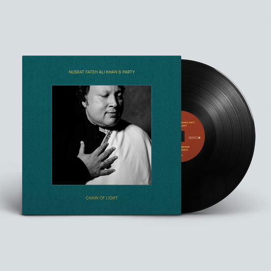 Cover for Nusrat Fateh Ali Khan &amp; Party · Chain of Light (LP) [Limited Deluxe edition] (2024)