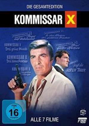 Kommissar X · Kommissar X-die Gesamtedition: Alle 7 Filme (Fil (DVD) (2021)