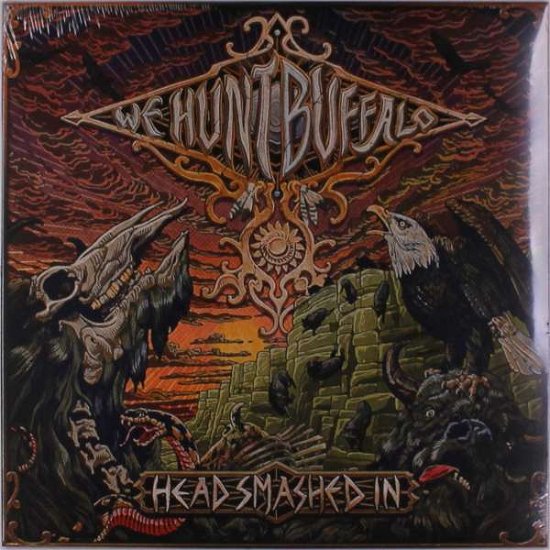 Cover for We Hunt Buffalo · Head Smashed in (Swamp Green Vinyl) (VINIL) (2018)