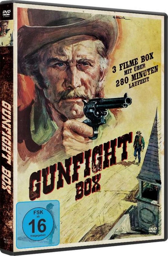 Cover for Randolph Scott,kirk Douglas,johnny Cash,franco · Gunfight Box (DVD) (2020)