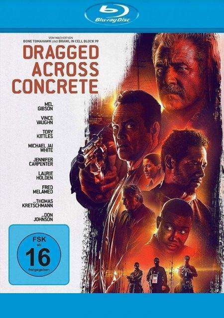 Cover for Dragged Across Concrete BD (Blu-Ray) (2019)