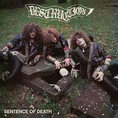 Destruction · Sentence Of Death (Us Cover) (Bone Vinyl) (LP) (2023)