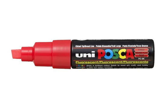 Cover for Uni Posca Marker Strichst?rke: 8 Mm Pc · POSCA Marker UNI  PC-8K neon-rot (ACCESSORY) (2024)