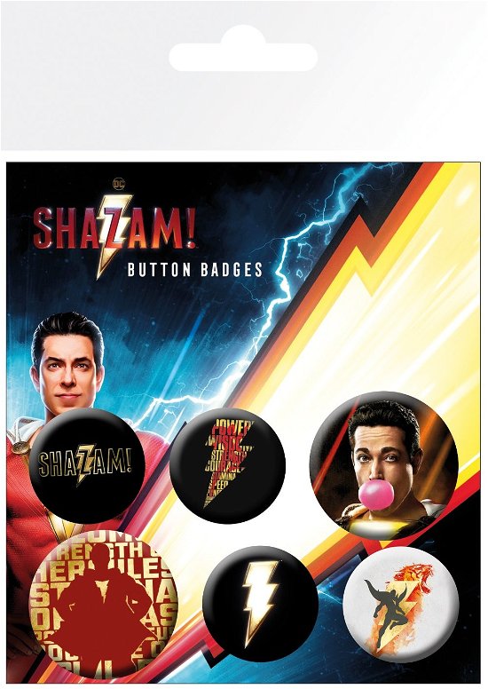 Cover for Shazam: Gb Eye · Mix (Badge Pack) (MERCH)