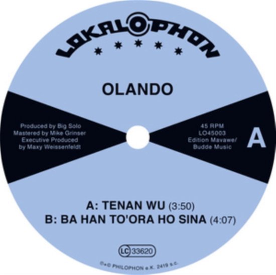 Tenan Wu - Olando - Musiikki - LOKALOPHON - 5050580732919 - perjantai 20. maaliskuuta 2020