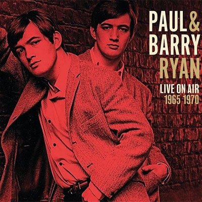 Cover for Paul &amp; Barry Ryan · Live On Air 1965-1970 (CD) (2023)