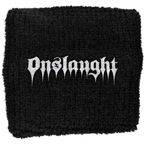 Onslaught Embroidered Wristband: Logo (Loose) - Onslaught - Mercancía -  - 5055339775919 - 