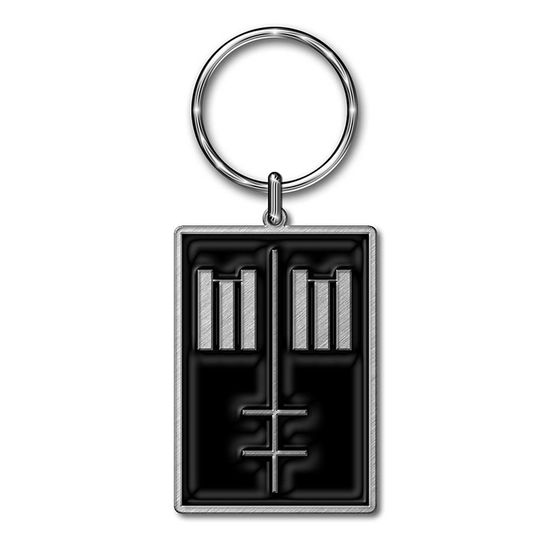 Marilyn Manson Keychain: Logo (Die-Cast Relief) - Marilyn Manson - Merchandise - MARILYN MANSON - 5055339788919 - October 28, 2019