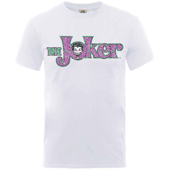 Cover for Joker · Crackle Logo White (T-shirt) [size M] [White - Unisex edition] (2016)