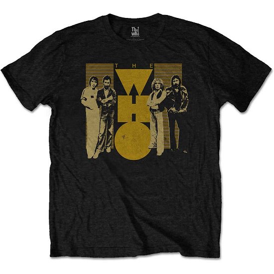 The Who Unisex T-Shirt: Yellow - The Who - Koopwaar -  - 5056170636919 - 