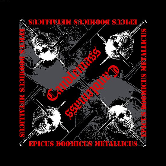 Cover for Candlemass · Candlemass Unisex Bandana: Epicus Doomicus Metallicus (MERCH) [Black - Unisex edition] (2021)