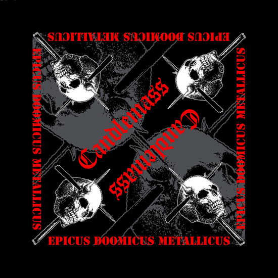 Cover for Candlemass · Candlemass Unisex Bandana: Epicus Doomicus Metallicus (Black) (MERCH) [Black - Unisex edition] (2021)