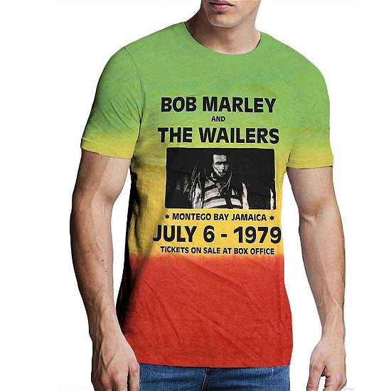 Cover for Bob Marley · Bob Marley Unisex T-Shirt: Montego Bay (Wash Collection) (T-shirt) [size S]