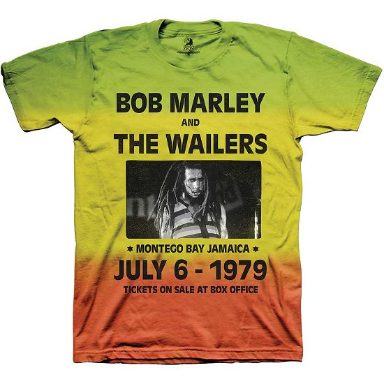 Bob Marley Unisex T-Shirt: Montego Bay (Wash Collection) - Bob Marley - Merchandise -  - 5056561012919 - 