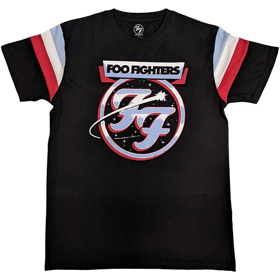 Foo Fighters Unisex Ringer T-Shirt: Comet Tricolour - Foo Fighters - Koopwaar -  - 5056561070919 - 