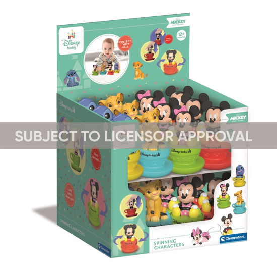 Disney: Clementoni Baby · Spinning Character Disney 4-asst. - CDU18 (Toys) (2024)