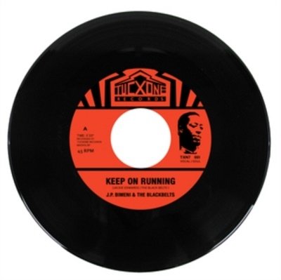Cover for J.p. Bimeni &amp; the Black Belts · Keep on Running / I Miss You (7&quot;) (2019)