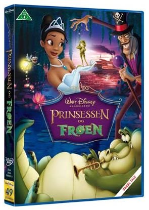 Cover for Disney · Prinsessen Og Frøen (DVD) (2010)