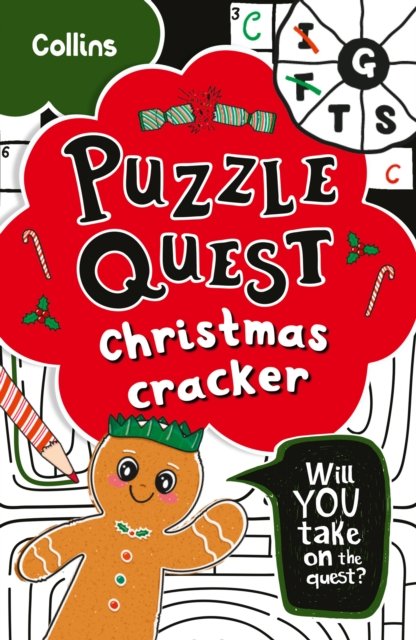 Cover for Kia Marie Hunt · Christmas Cracker: Mystery Puzzles for Kids - Puzzle Quest (Pocketbok) (2023)