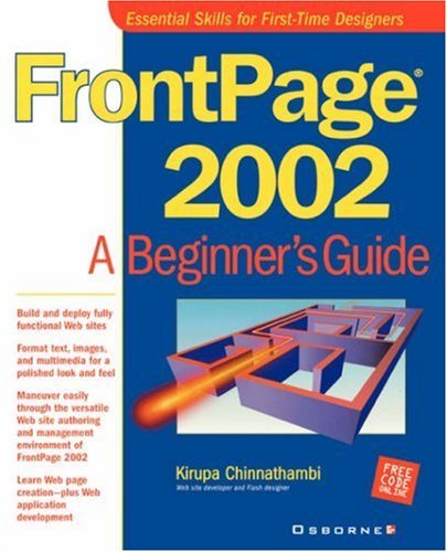 Cover for Kirupa Chinnathambi · Frontpage (R) 2002: a Beginner's Guide (Paperback Book) (2001)