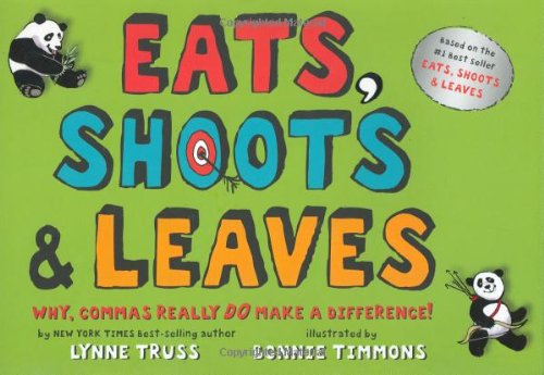 Cover for Lynne Truss · Eats, Shoots &amp; Leaves: Why, Commas Really Do Make a Difference! (Hardcover Book) (2006)