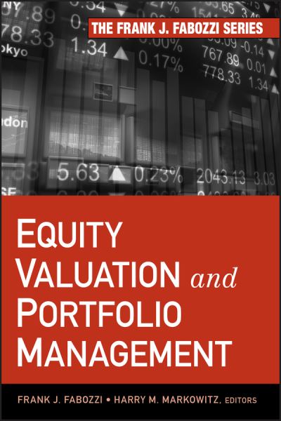 Cover for Fabozzi, Frank J. (School of Management, Yale University) · Equity Valuation and Portfolio Management (Hardcover Book) (2011)