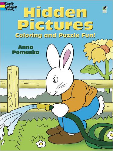 Cover for Anna Pomaska · Hidden Pictures Coloring and Puzzle Fun - Dover Children's Activity Books (Paperback Book) (2006)