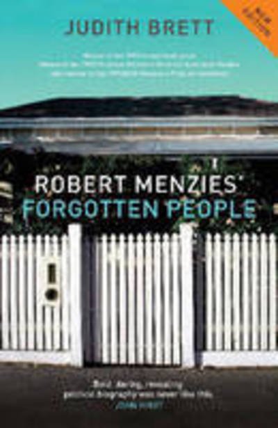 Cover for Judith Brett · Robert Menzies' Forgotten People (Pocketbok) (2024)