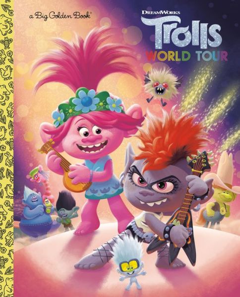 Cover for David Lewman · Trolls World Tour Big Golden Book (Hardcover Book) (2020)