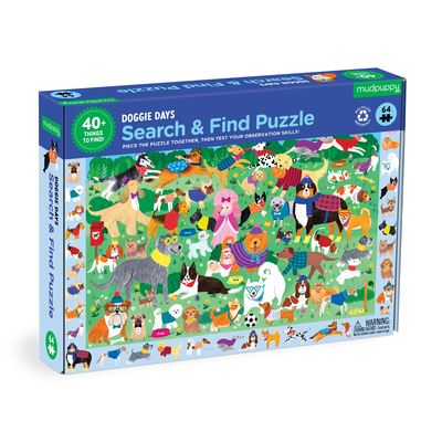 Dog Park 64 piece Search and Find Puzzle - Mudpuppy - Jogo de tabuleiro - Galison - 9780735378919 - 20 de julho de 2023